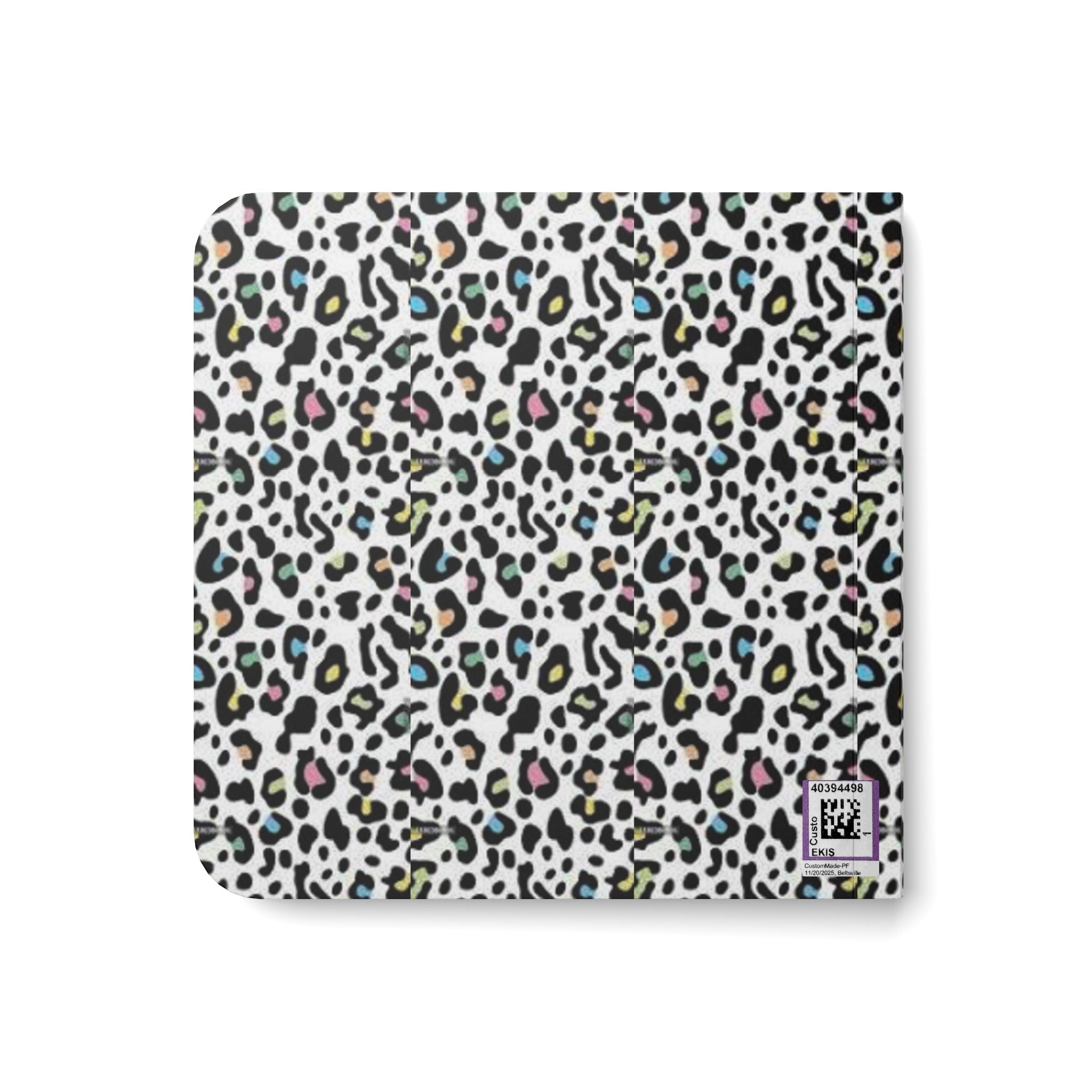Leopard Spot Baby Board Book — Colorful Pastel Animal Print