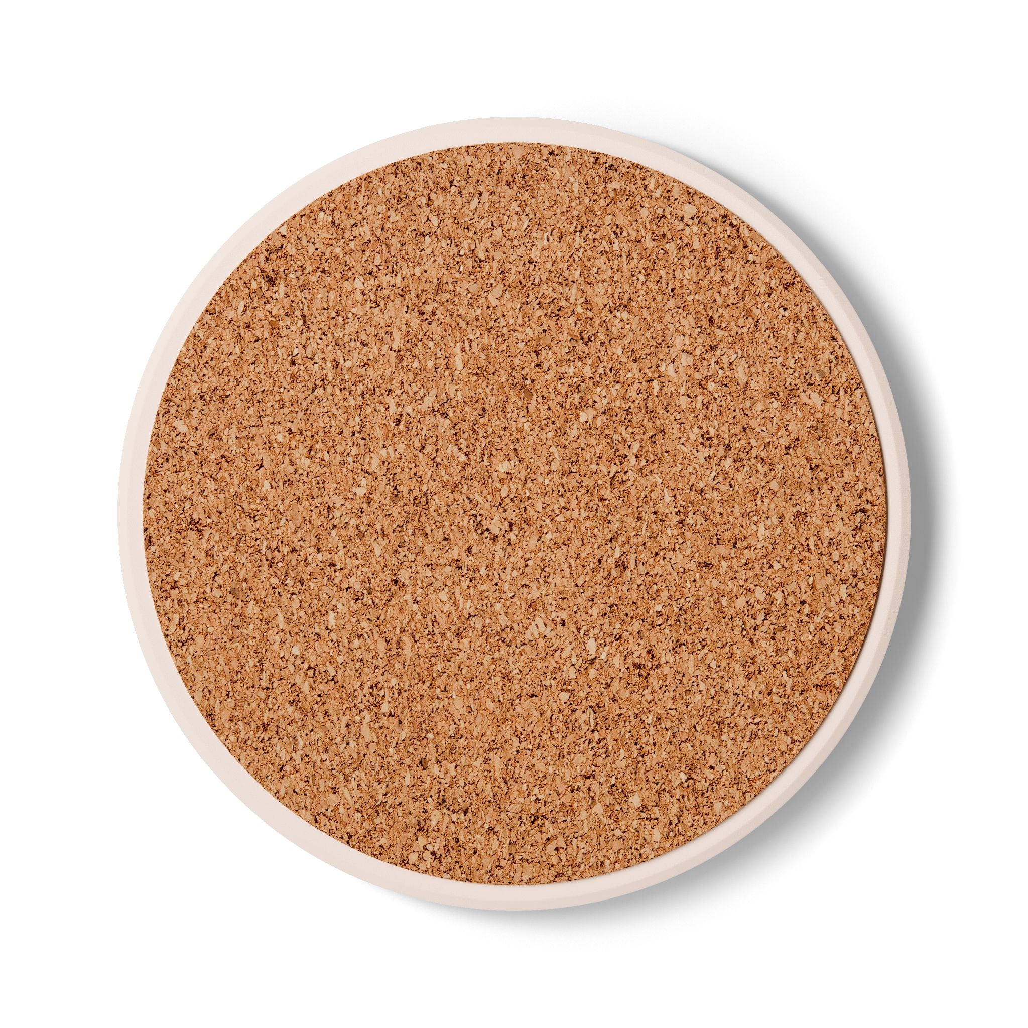 Herbal Apothecary Ceramic Coaster — Vintage Botanical Kitchen Decor