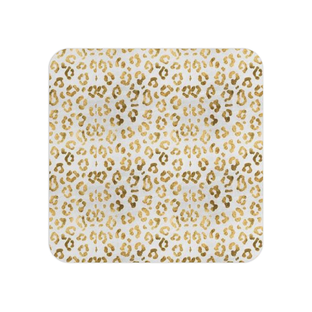 Gold Leopard Print Coasters – Set of 50/100 Decorative Drink Coasters